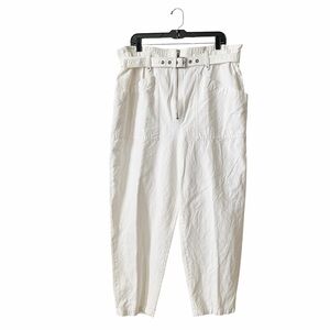 Banana Republic White Wide Leg Pants